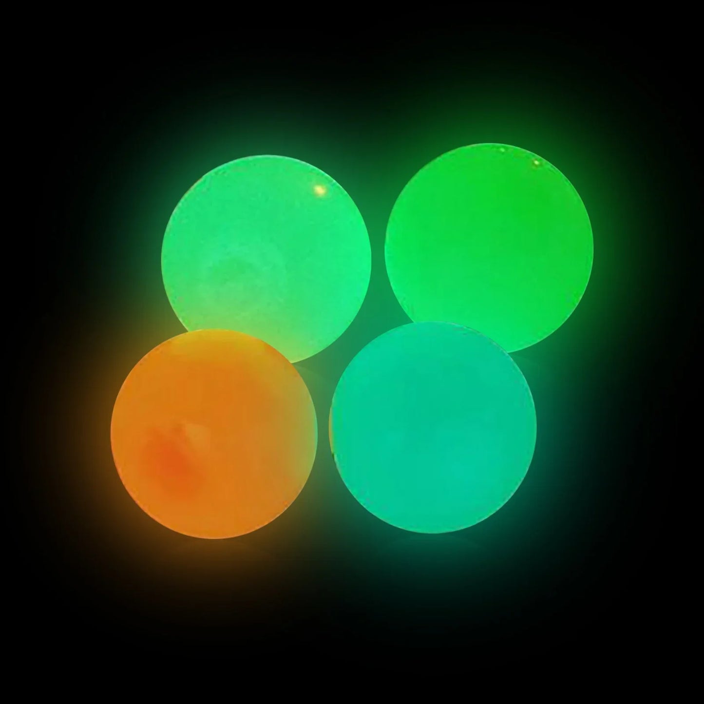 Glow-in-the-Dark Stress Relief Ceiling Ball - Ultimate Aesthetic Desk Gadget