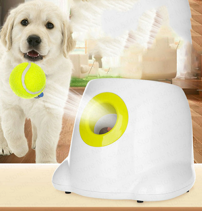 Interactive Automatic Dog Ball Launcher - Ultimate Fetch Toy for Active Pups