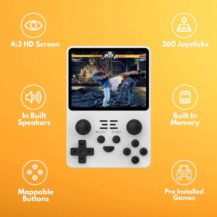 RetroPlay Portable Handheld Gaming Console - Your Favorite Classics On-The-Go