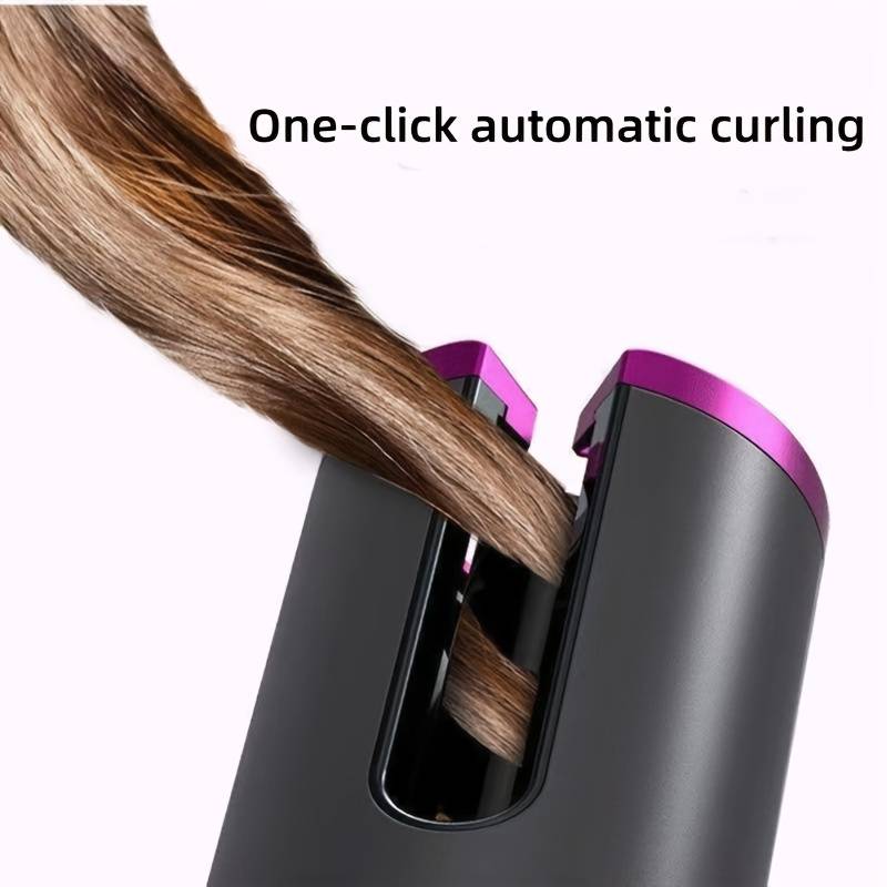 Privileged Collection Cordless Auto-Curling Wand | Portable Hair Styler