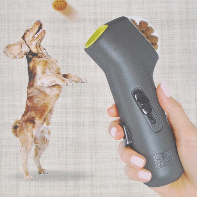 Privileged Collection Pet Treat Launcher - Handheld Interactive Reward Device