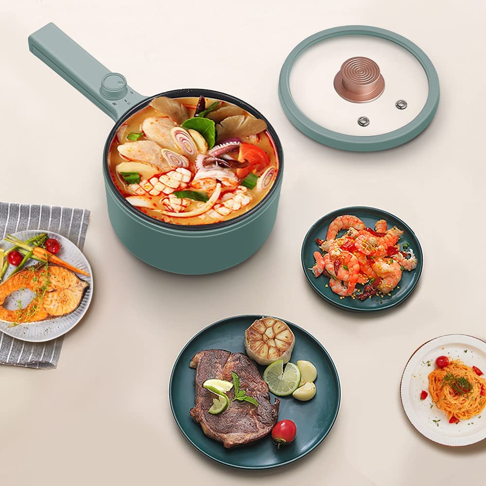 Privileged Collection Portable Electric Skillet – The All-in-One Space-Saving Cooker