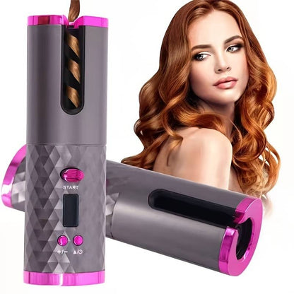 Privileged Collection Cordless Auto-Curling Wand | Portable Hair Styler