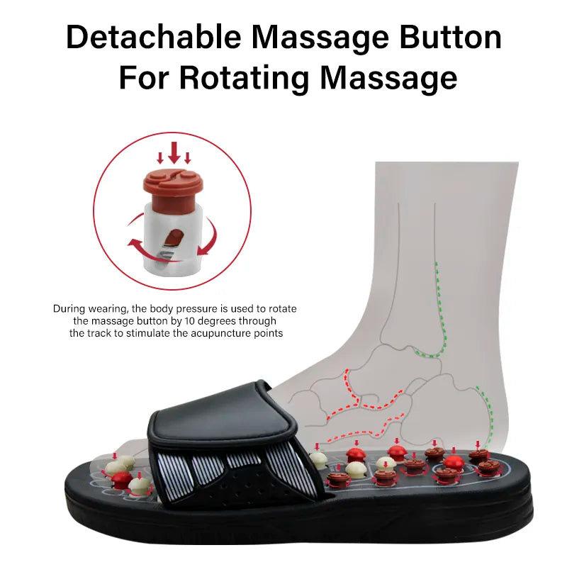 Privileged Collection Acupoint Comfort Massage Slippers - Ultimate Home Relaxation
